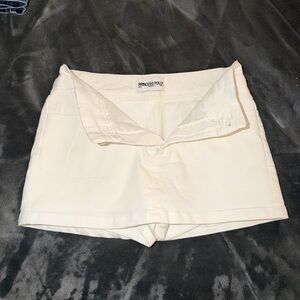 Princess Polly White Shorts